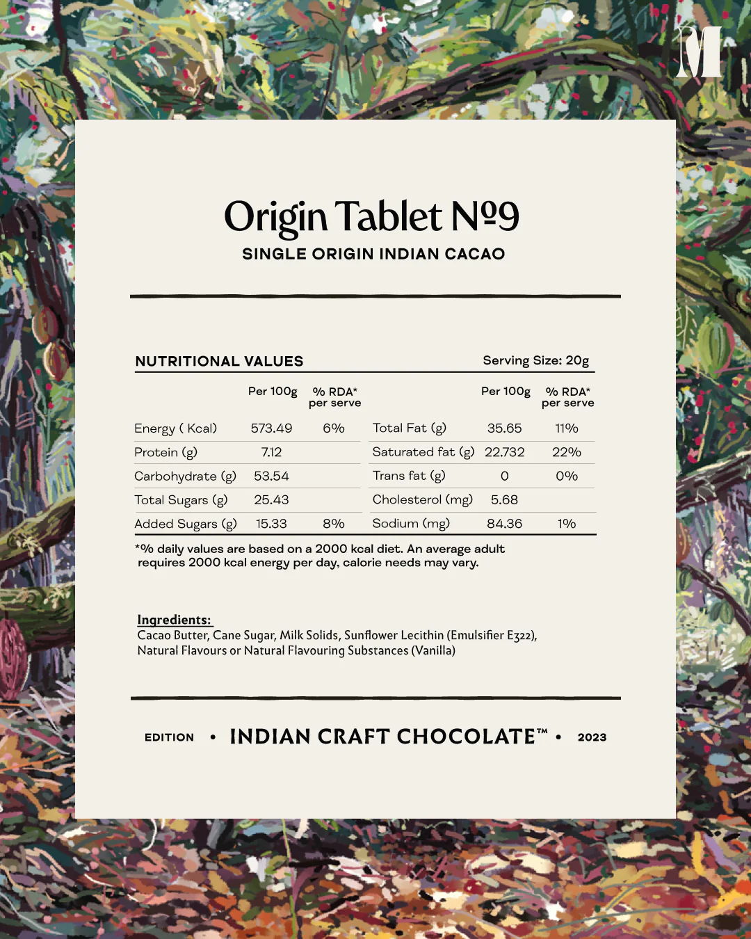 Indian Origin Tablet No. 9 - Caramelised White - Image 5
