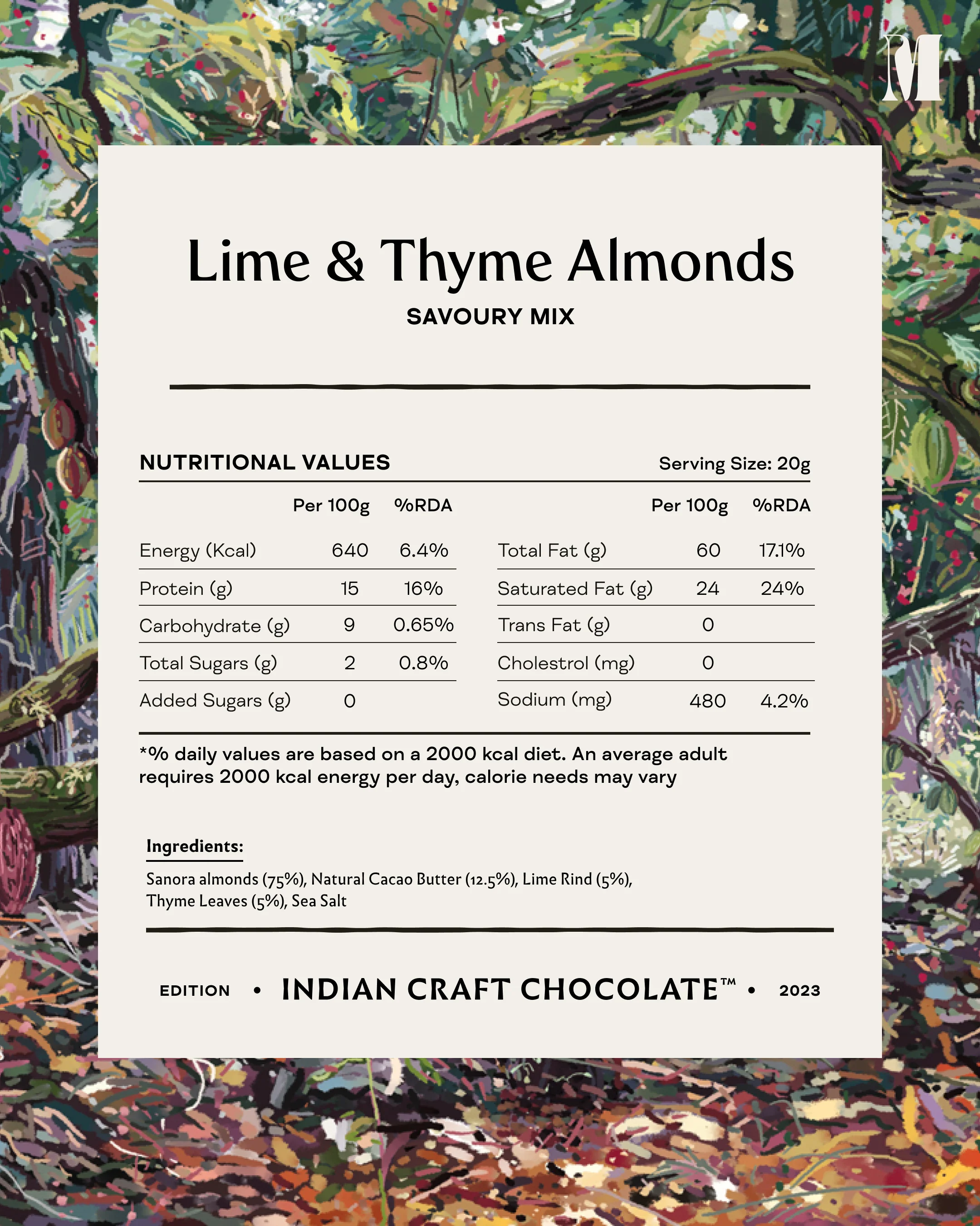 Lime & Thyme Spiced Almonds - Image 3